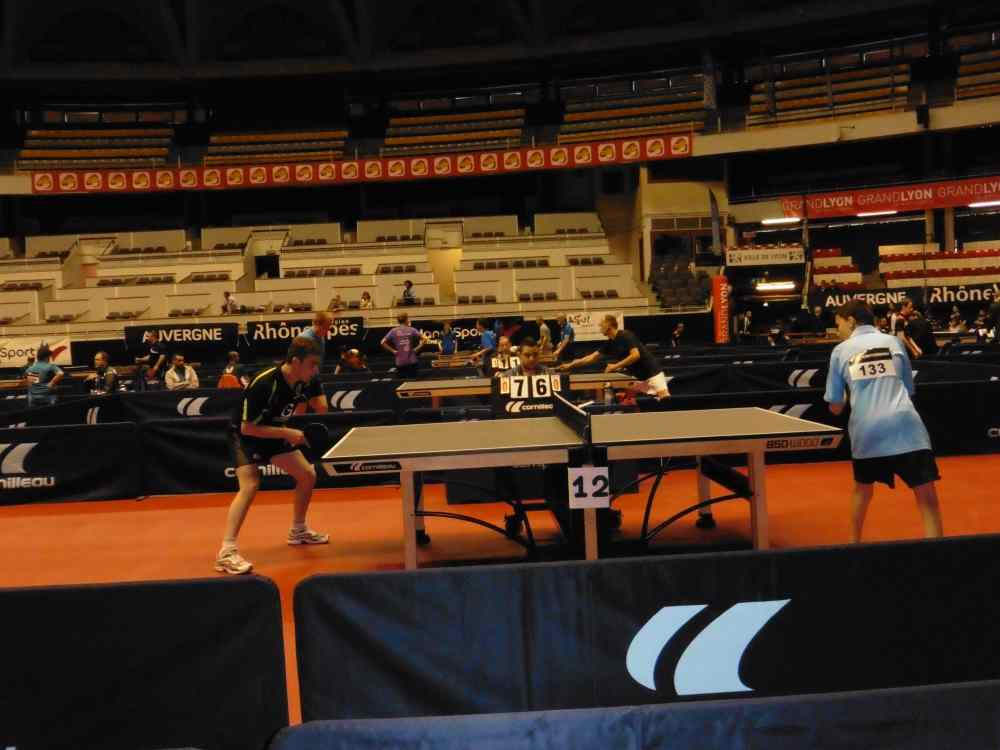 LYON 7 | Les championnats de France de Tennis de table handisport ont démarré