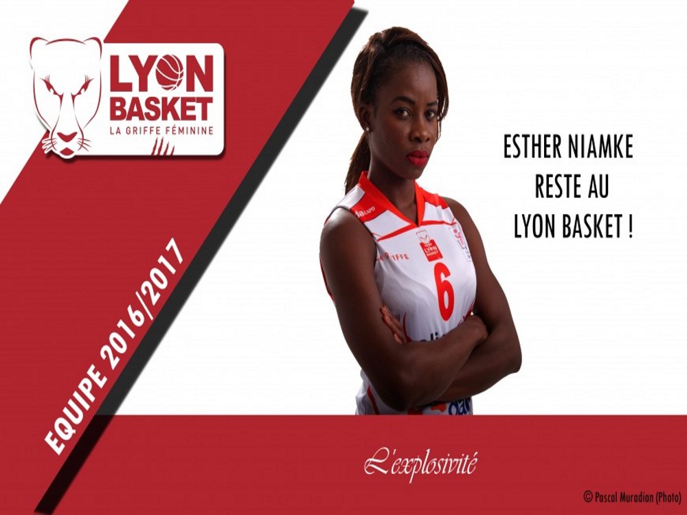 LYON 8 | Esther Niamke confirme rester au Lyon Basket