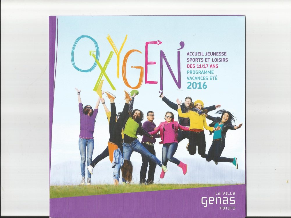 GENAS | Découvrez OXYGEN’ programme d’accueil jeunesse, sports et loisirs pour l’été 2016