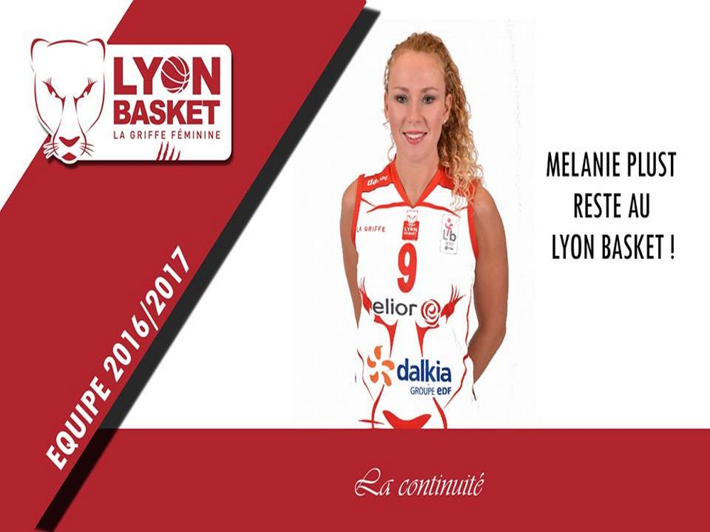 LYON 8 | Mélanie Plust fidèle au Lyon Basket