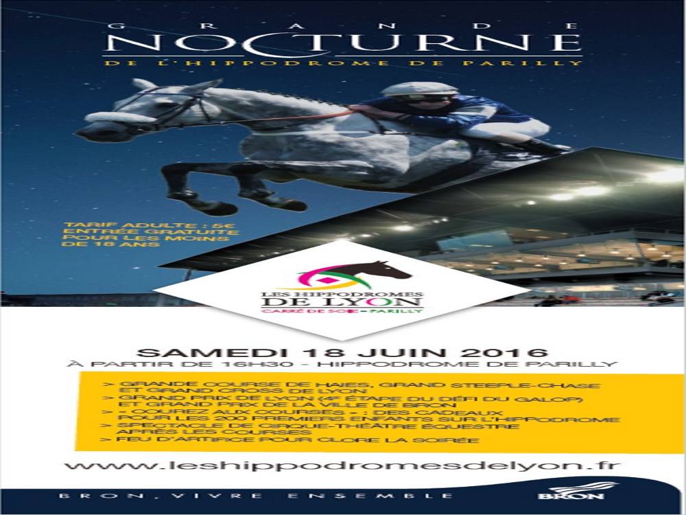 BRON | Nocturne et Grand prix ce samedi à l’hippodrome de Parilly