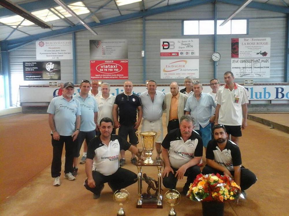 DECINES | Boules > la coupe Arthur Alyanakian remportée par l’équipe de Derderian