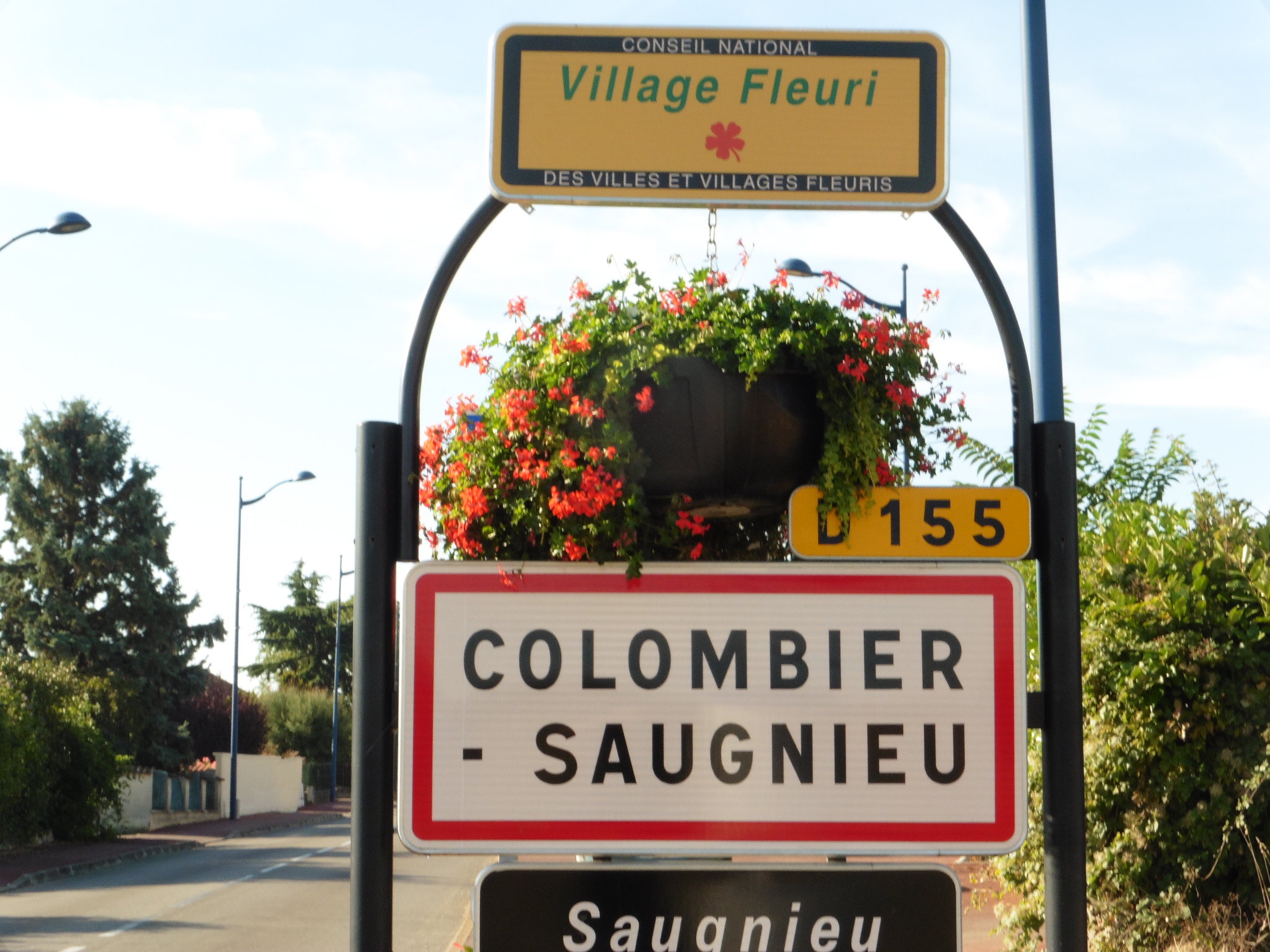 COLOMBIER-SAUGNIEU | Début des travaux d’enfouissement d’eaux pluviales, route du Dauphiné