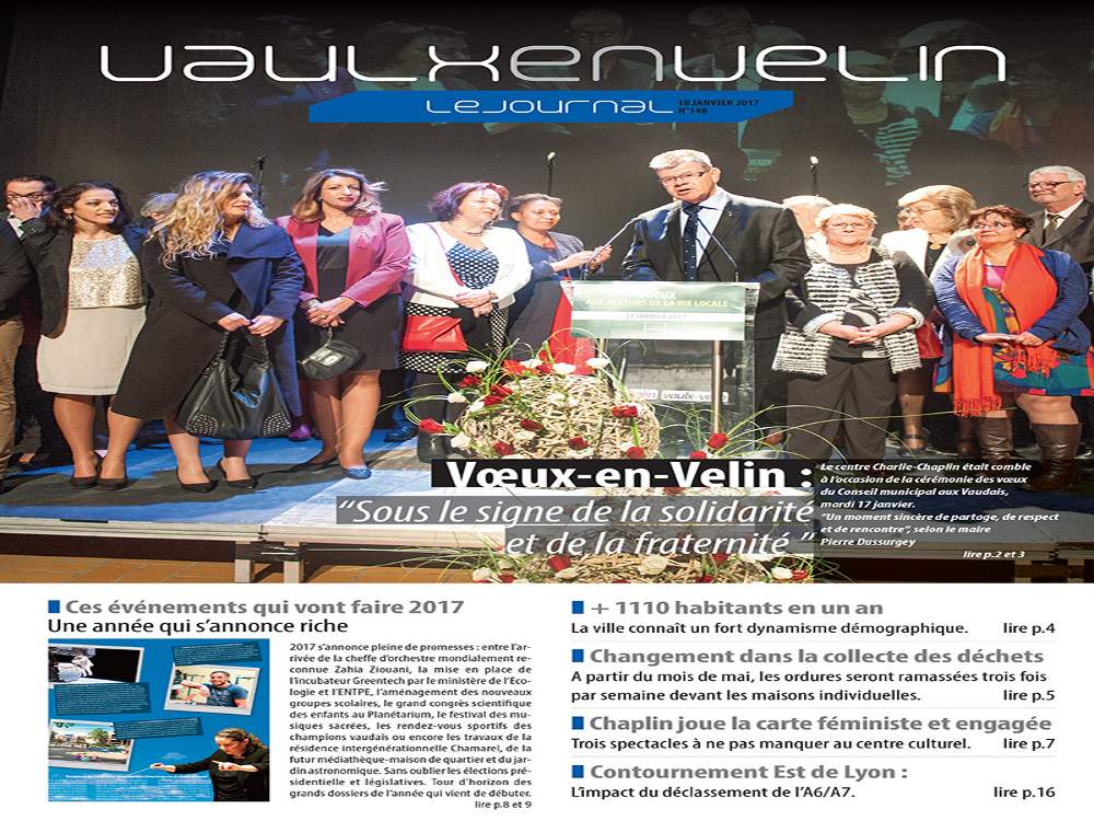 VAULX-EN-VELIN | Le dernier numéro de Vaulx en Velin Journal vient de sortir !