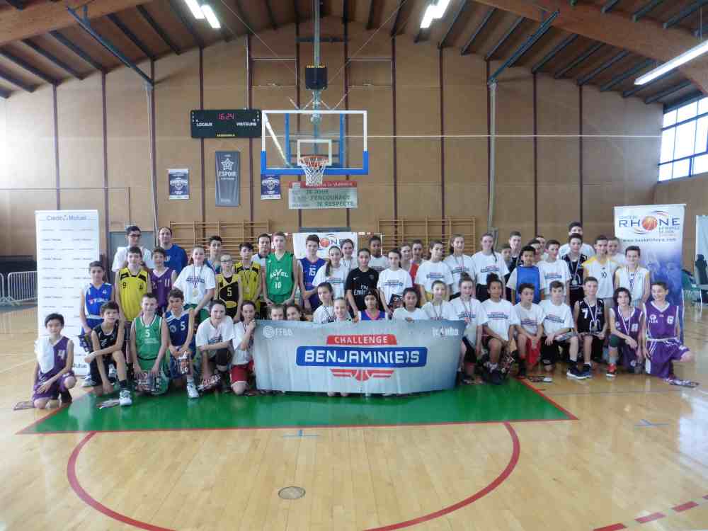 L’AL Meyzieu Basket a accueilli la finale départementale en benjamin(e)s