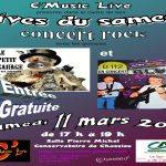 NEWSESTLYONNAIS – LIVES SAMEDI MARS