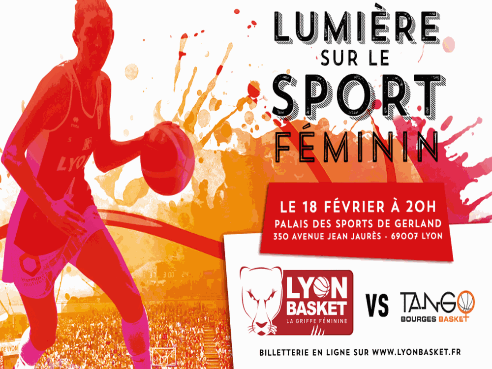 LYON 7 | 2° édition de « Lumière sur le Sport Féminin  » avec Lyon Basket