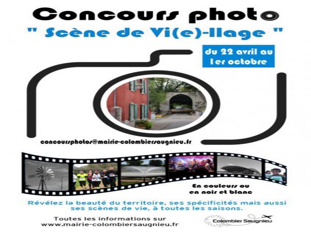 COLOMBIER-SAUGNIEU | Concours Photo > Scène de Vi(e)-llage
