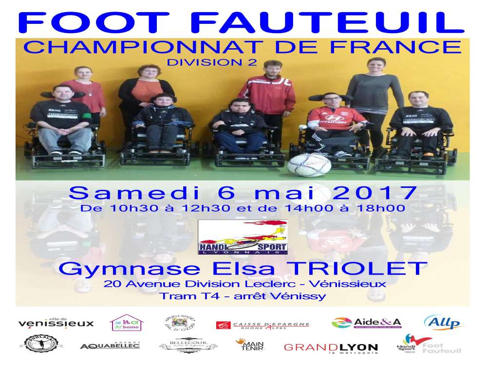 VENISSIEUX | Championnat de France de Foot Fauteuil D2