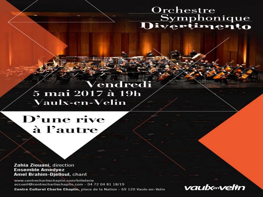 VAULX-EN-VELIN | Concert de l’orchestre symphonique Divertimento « D’une rive à l’autre »