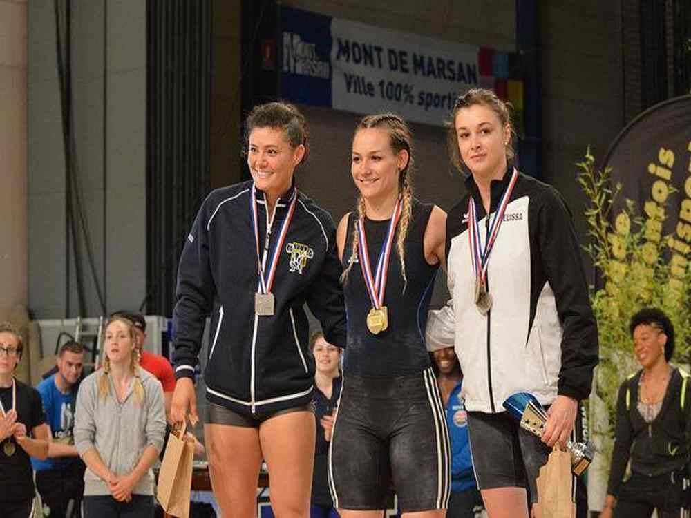 VAULX-EN-VELIN | Haltérophilie > titre et médaille de bronze au championnat de France seniors
