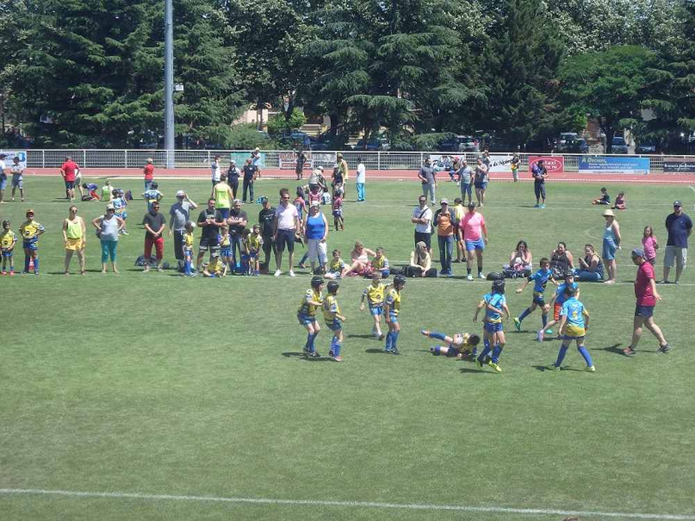 DECINES | Beau succès de la finale du Challenge Avenir des écoles de Rugby à XIII