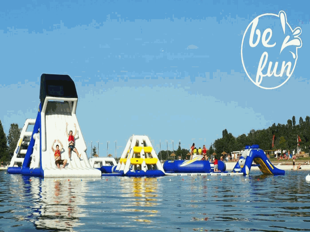 MIRIBEL-JONAGE | Découvrez cet été l’Aquaparc gonflable de l’Atol !