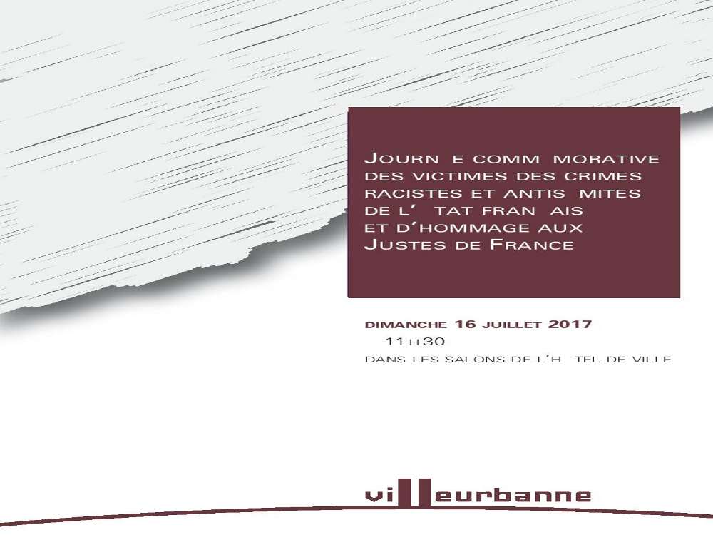 VILLEURBANNE | La voix de Jacques Weber pour rendre hommage aux Justes de France