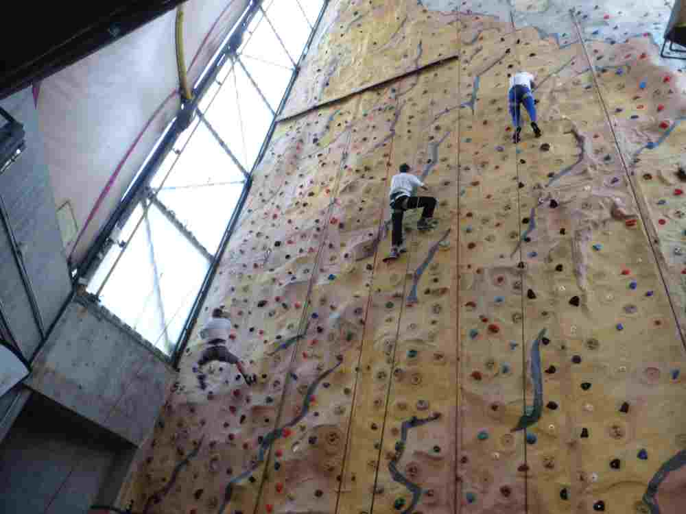 VAULX-EN-VELIN | Une cinquantaine de grimpeurs pour la découverte handi-escalade