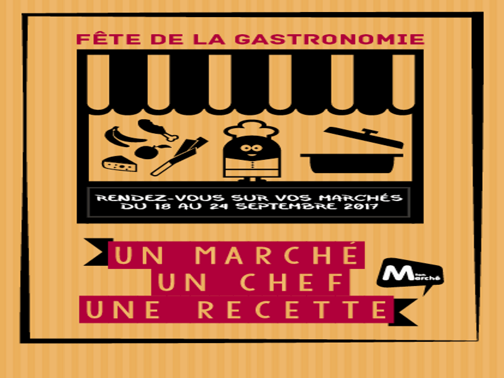 RHONE | Fête de la gastronomie : 6° Opération « 1 Marché, 1 Chef, 1 Recette »