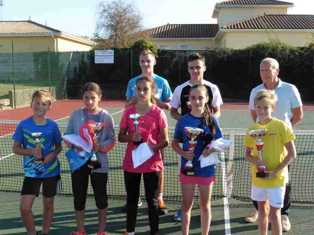 PUSIGNAN | Epilogue du tournoi jeunes de tennis