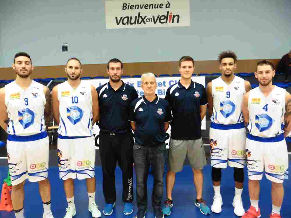 Yoann Valla, coach des seniors 1 du Vaulx Basket Club