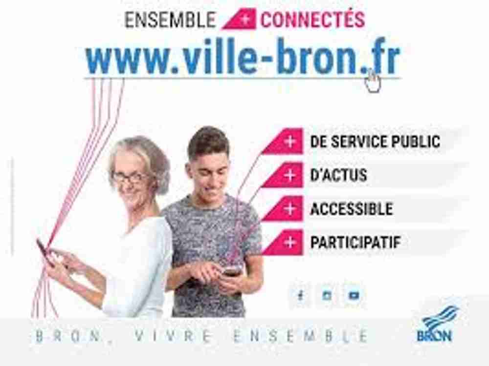 BRON | Un tout nouveau site internet pour la Ville de Bron