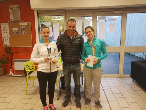 VAULX-EN-VELIN | Tom Paris et Claire-Marie Ollier remportent le tournoi de tennis du TCVV