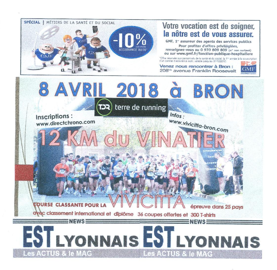 BRON | 26° édition dimanche de la course des 12 km du Vinatier