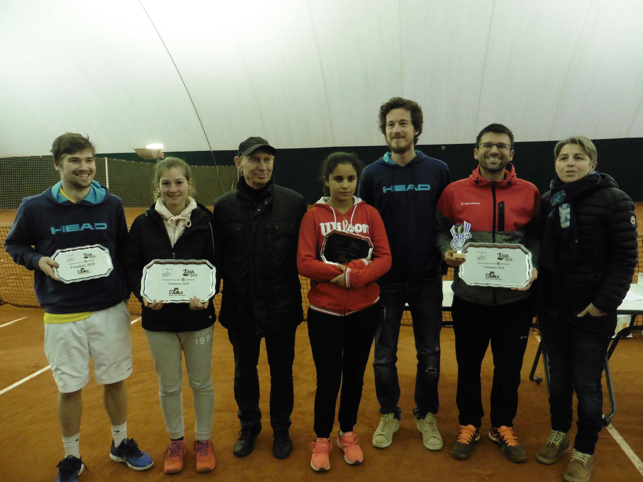 VILLEURBANNE | Tardy et Semmartin vainqueurs du tournoi d’hiver de l’ASUL Tennis