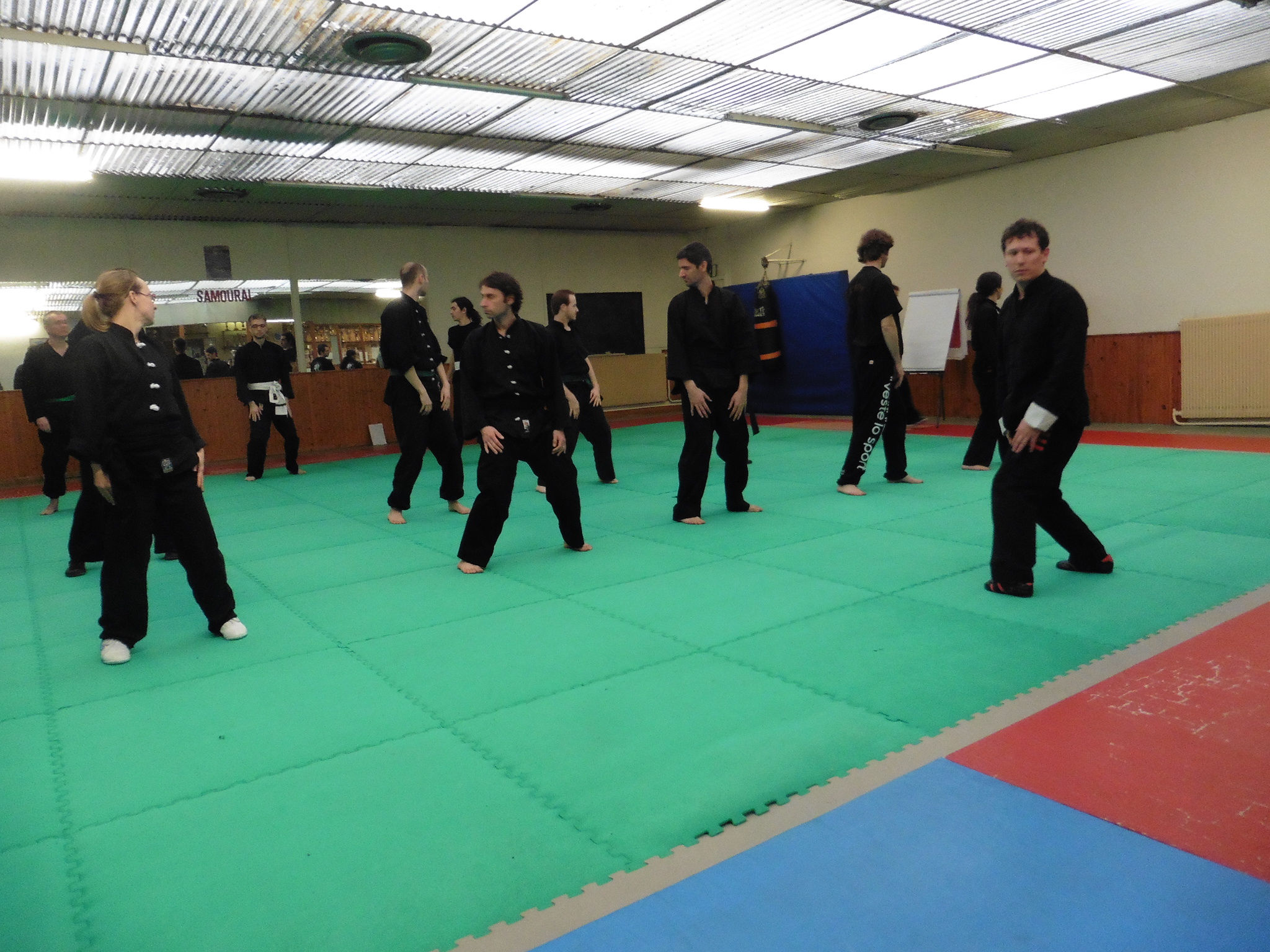 VILLEURBANNE | 17 stagiaires reçus par la section « Kung Fu Hung Gar » du Samouraï