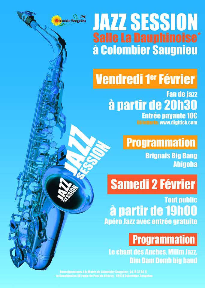 COLOMBIER-SAUGNIEU | 8° édition de « Jazz Session »