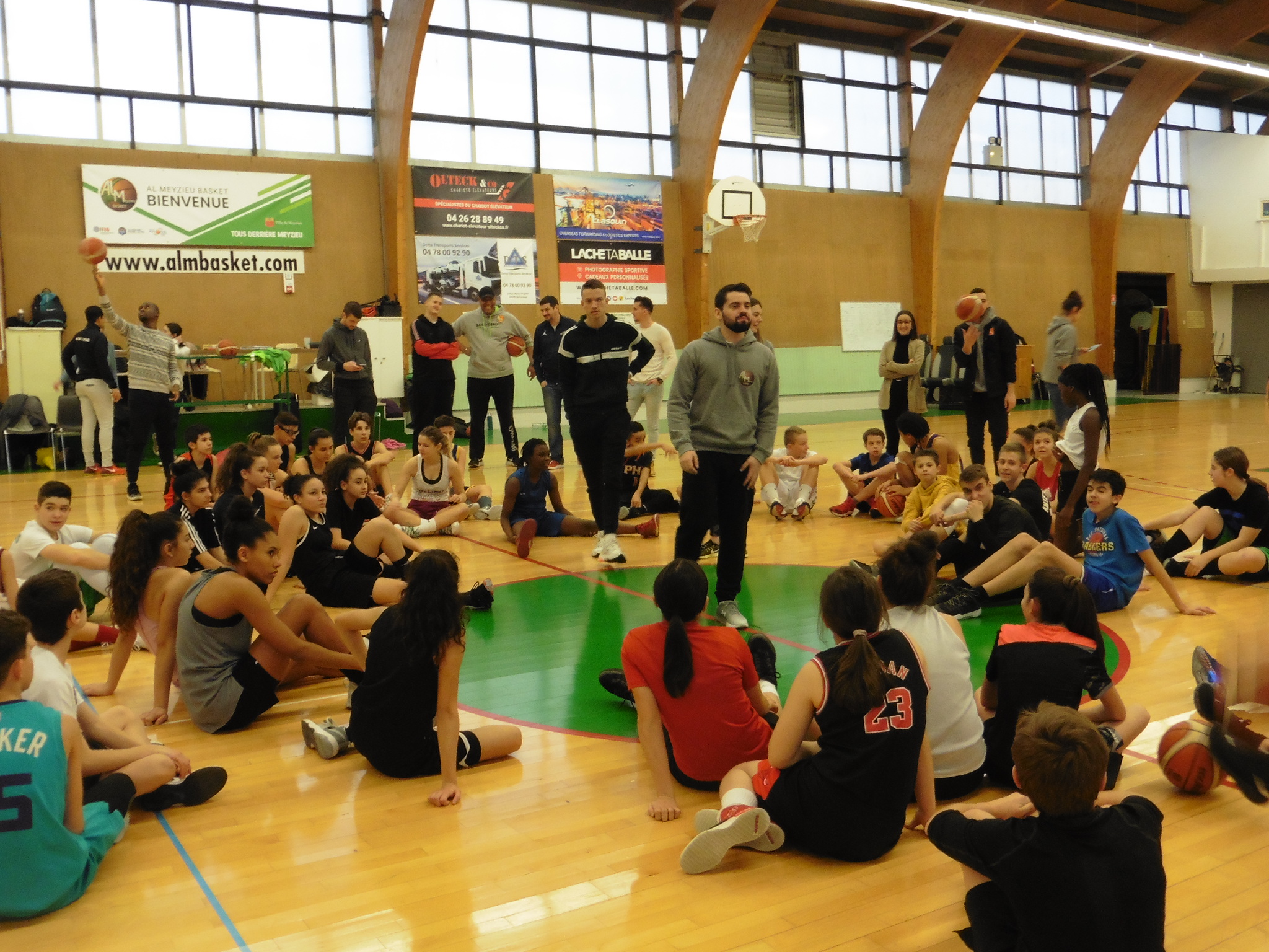 MEYZIEU | Belle réussite de la première journée club de l’AL Meyzieu Basket