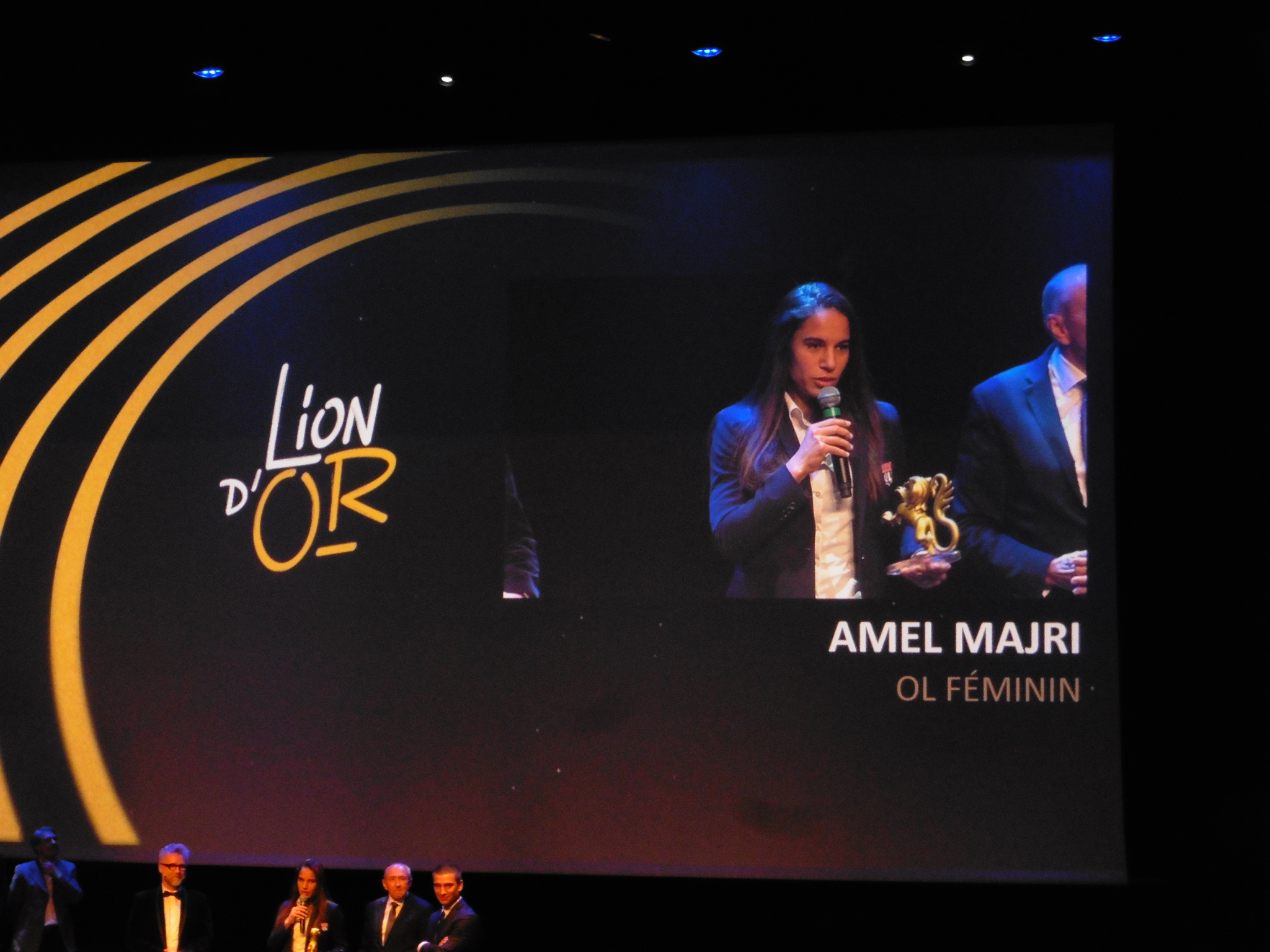 LYON | Amel Majri (OL) désignée Lion d’Or pour l’année 2018 !