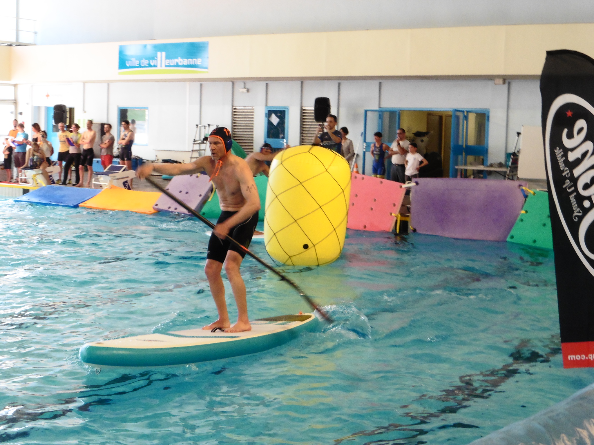 VILLEURBANNE : belle réussite du 1° Waterman indoor