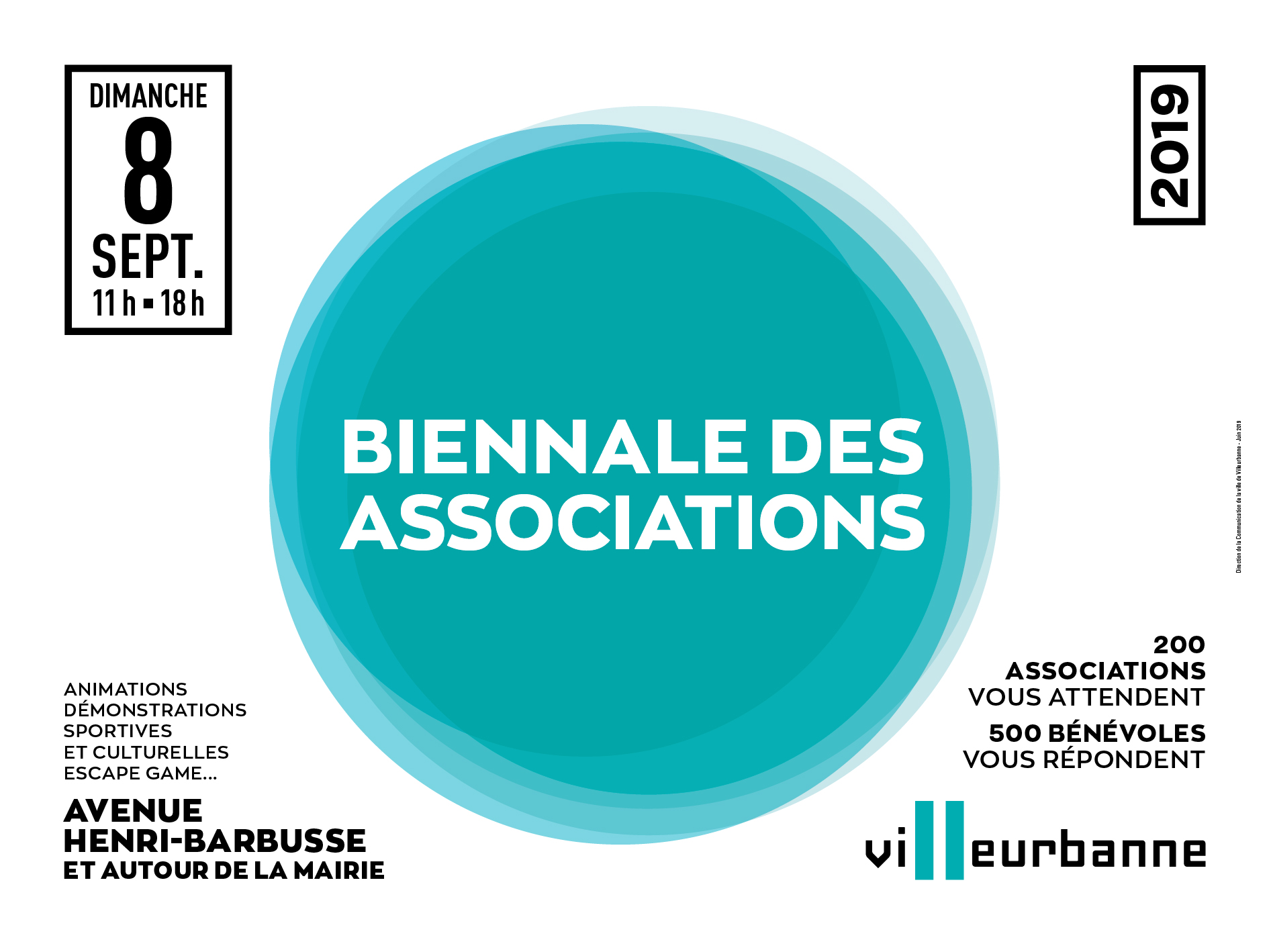 VILLEURBANNE | Biennale : 200 associations et 500 bénévoles