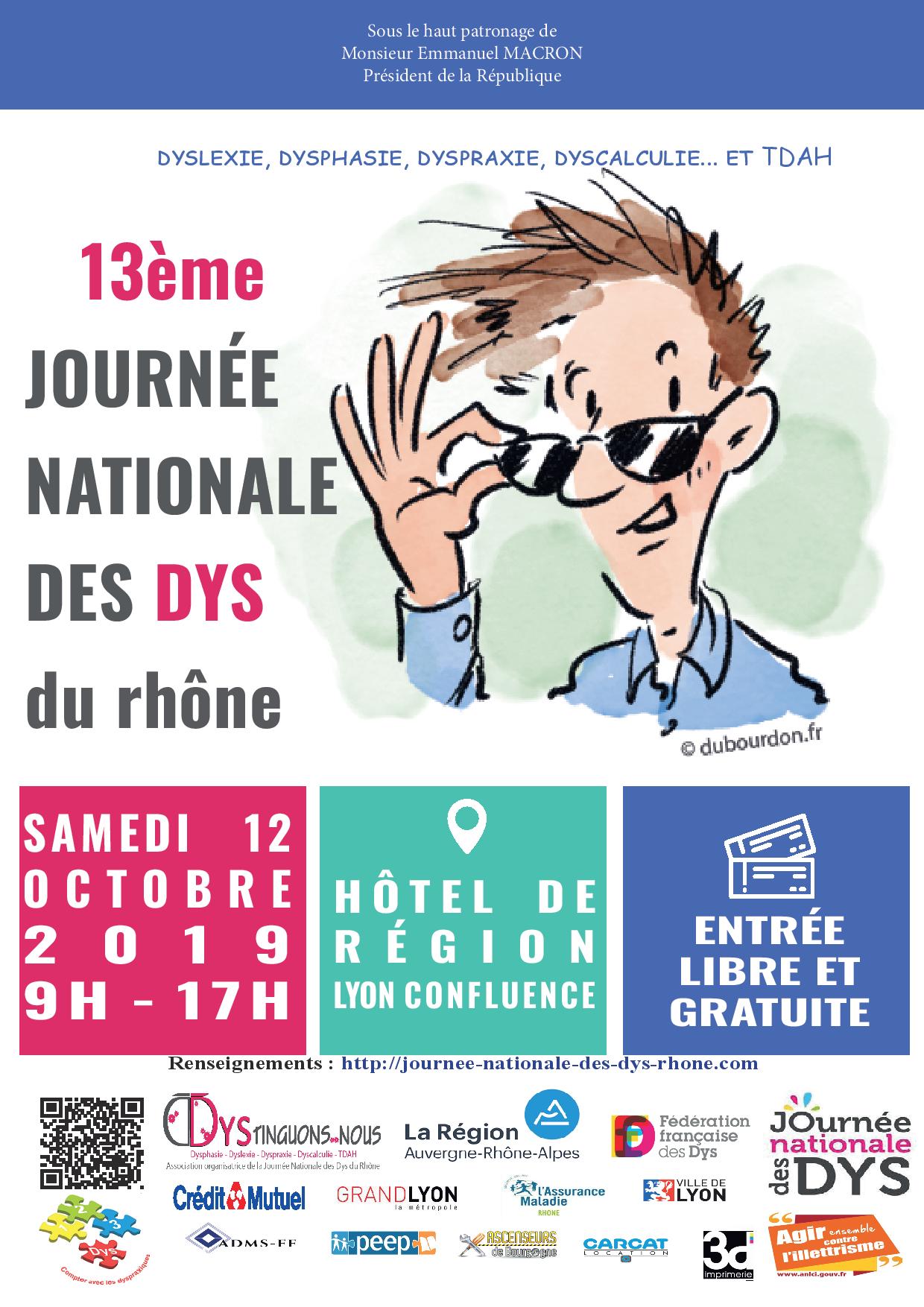 LYON 2 | 13° Journée Nationale des Dys du Rhône