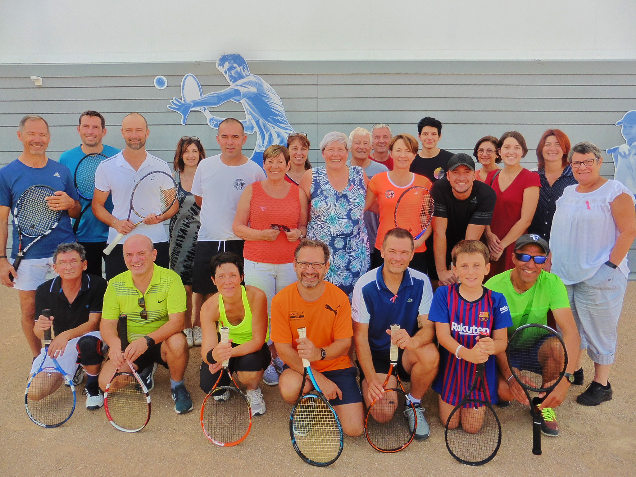 GENAS | Un solidaire tournoi de tennis