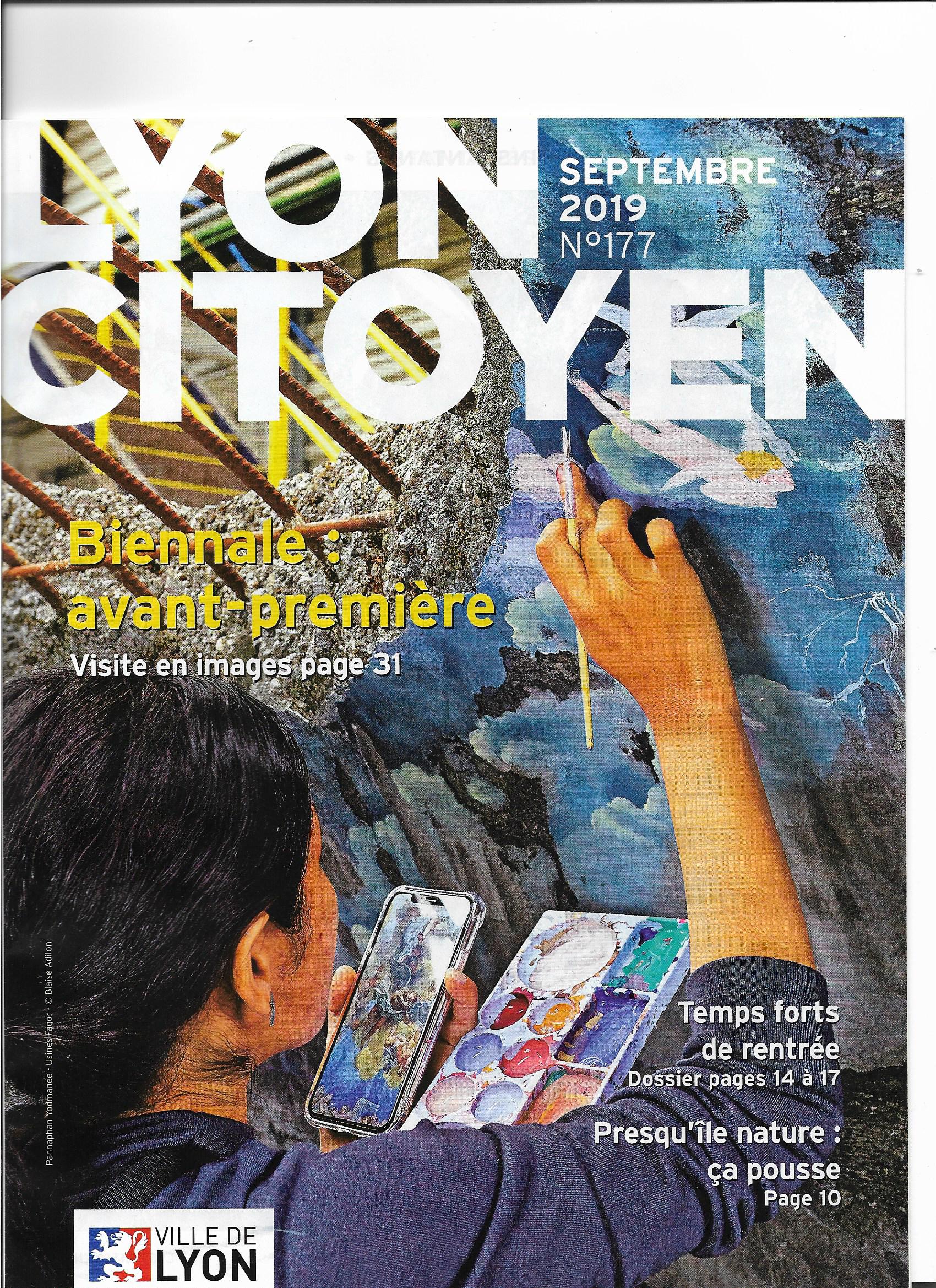 LYON | Sortie de  » Lyon Citoyen  » de septembre