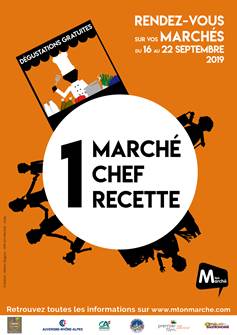 LYON | « 1 Marché, 1 Chef, 1 Recette » sur les marchés