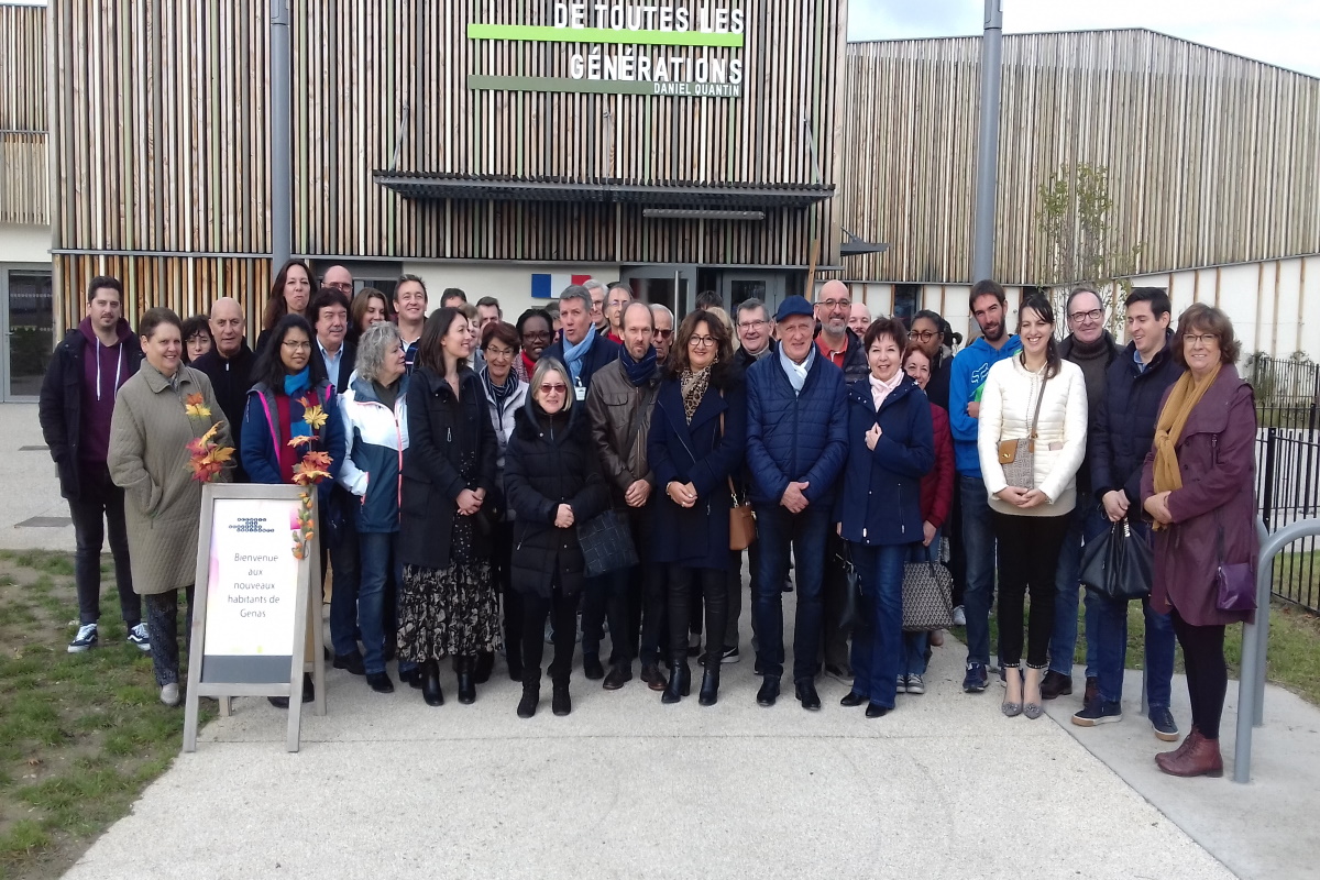 GENAS | Les nouveaux arrivants accueillis par la municipalité