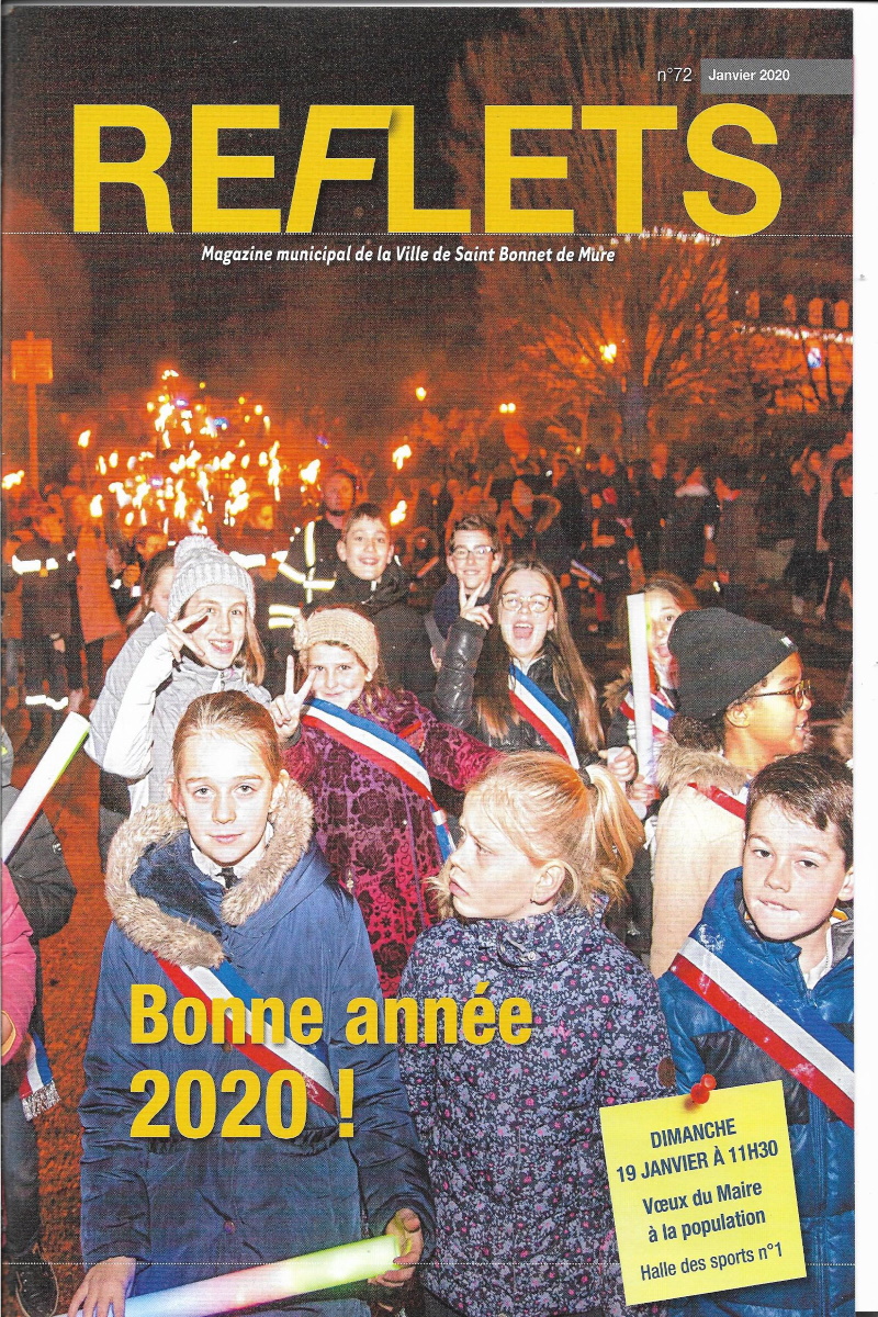 SAINT-BONNET-DE-MURE | Sortie du magazine » Reflets » de janvier