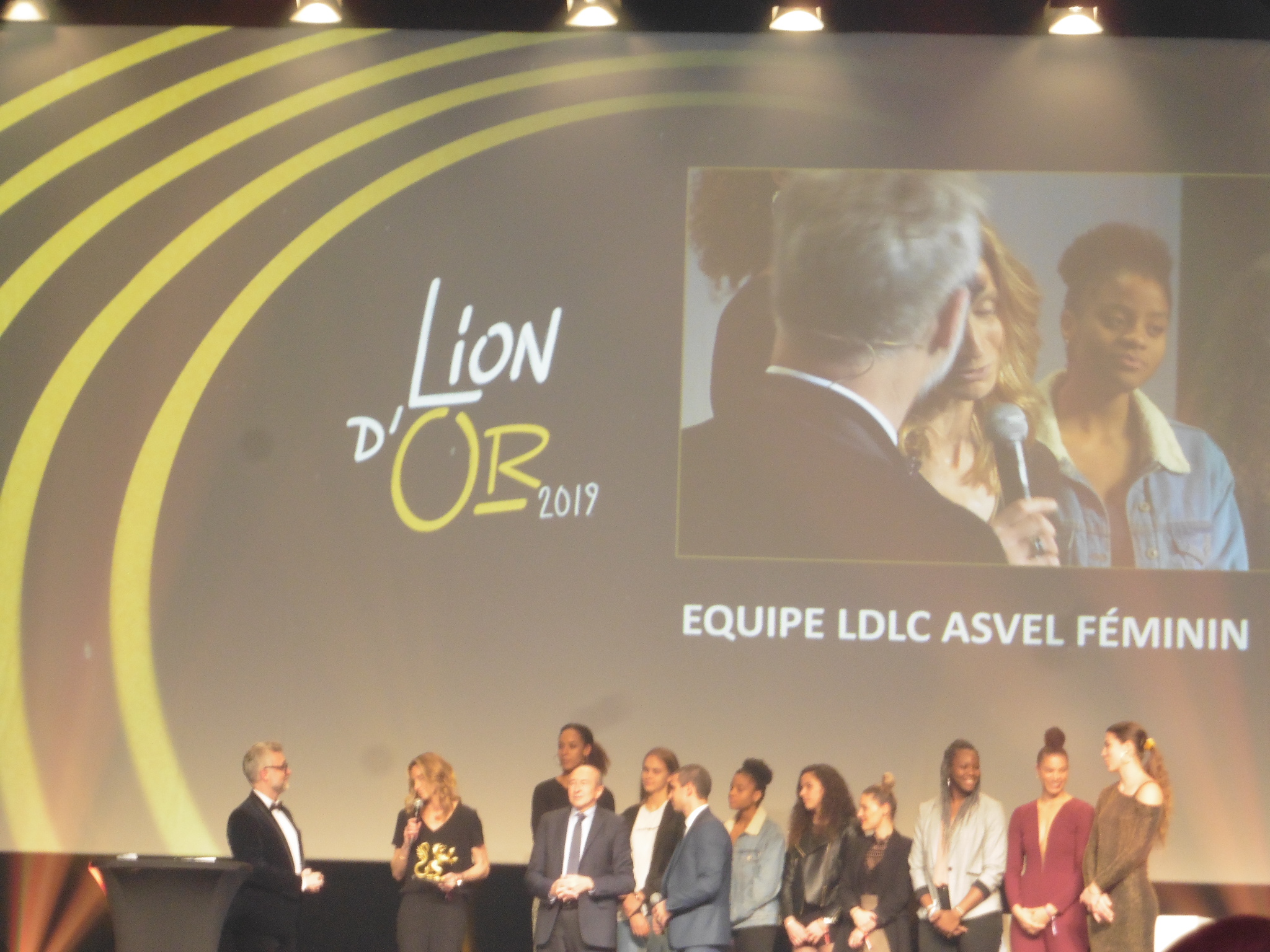 LYON | Les basketteuses de LDLC Asvel féminin élues  » Lions d’Or 2019 « 