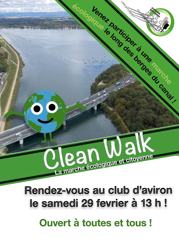 DECINES | Clean Walk 2020 avec l’Aviron Décinois