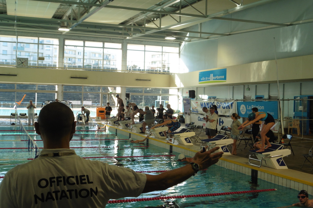 VILLEURBANNE | 53 nageurs à la journée régionale handisport