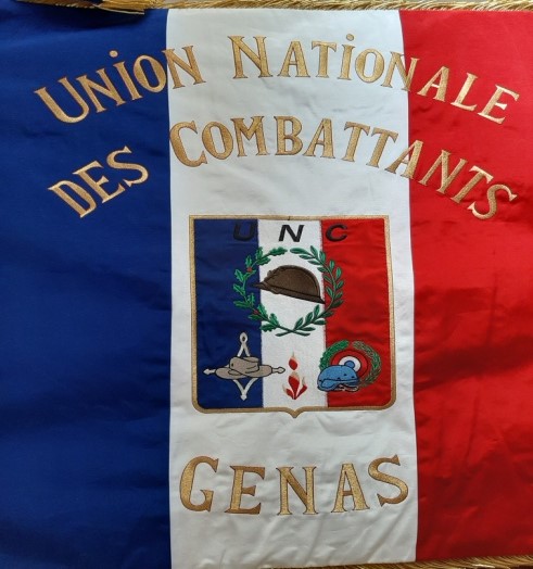 GENAS | Un nouveau drapeau à l’Union Nationale des Combattants
