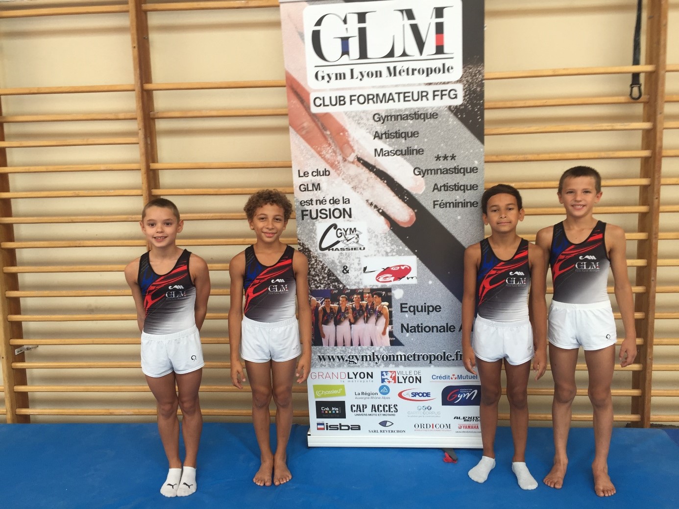 CHASSIEU-LYON | 4 gymnastes du GLM en sélection « pré-Pôle »