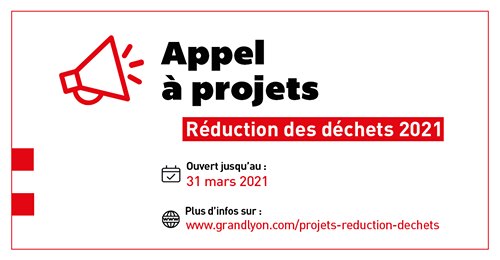 Métropole de Lyon | Appel à projets / réduction déchets