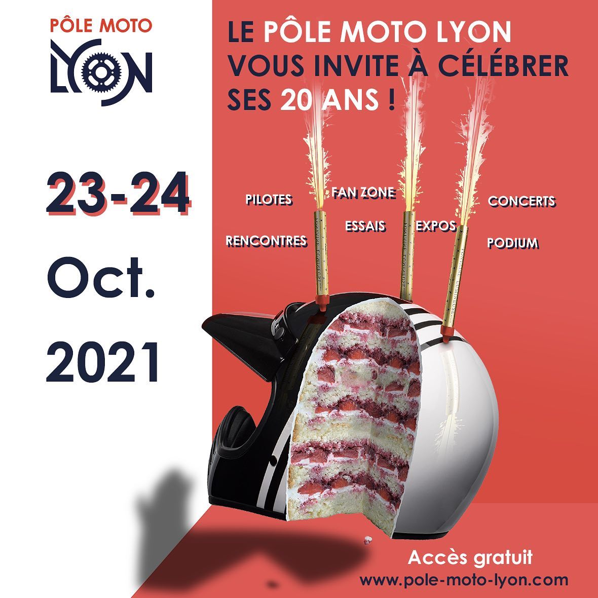 LYON | Les 20 ans du Pôle Moto Lyon Dardilly