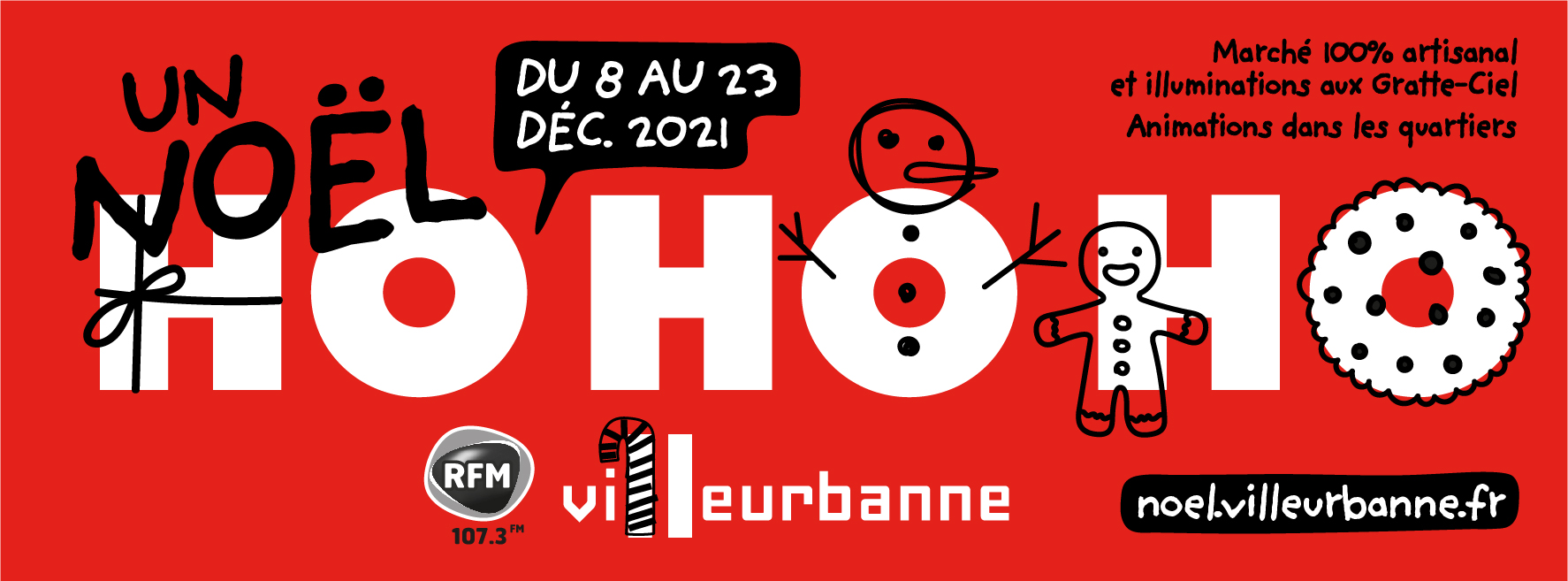 VILLEURBANNE | Un Noël Ho Ho Ho en festivités