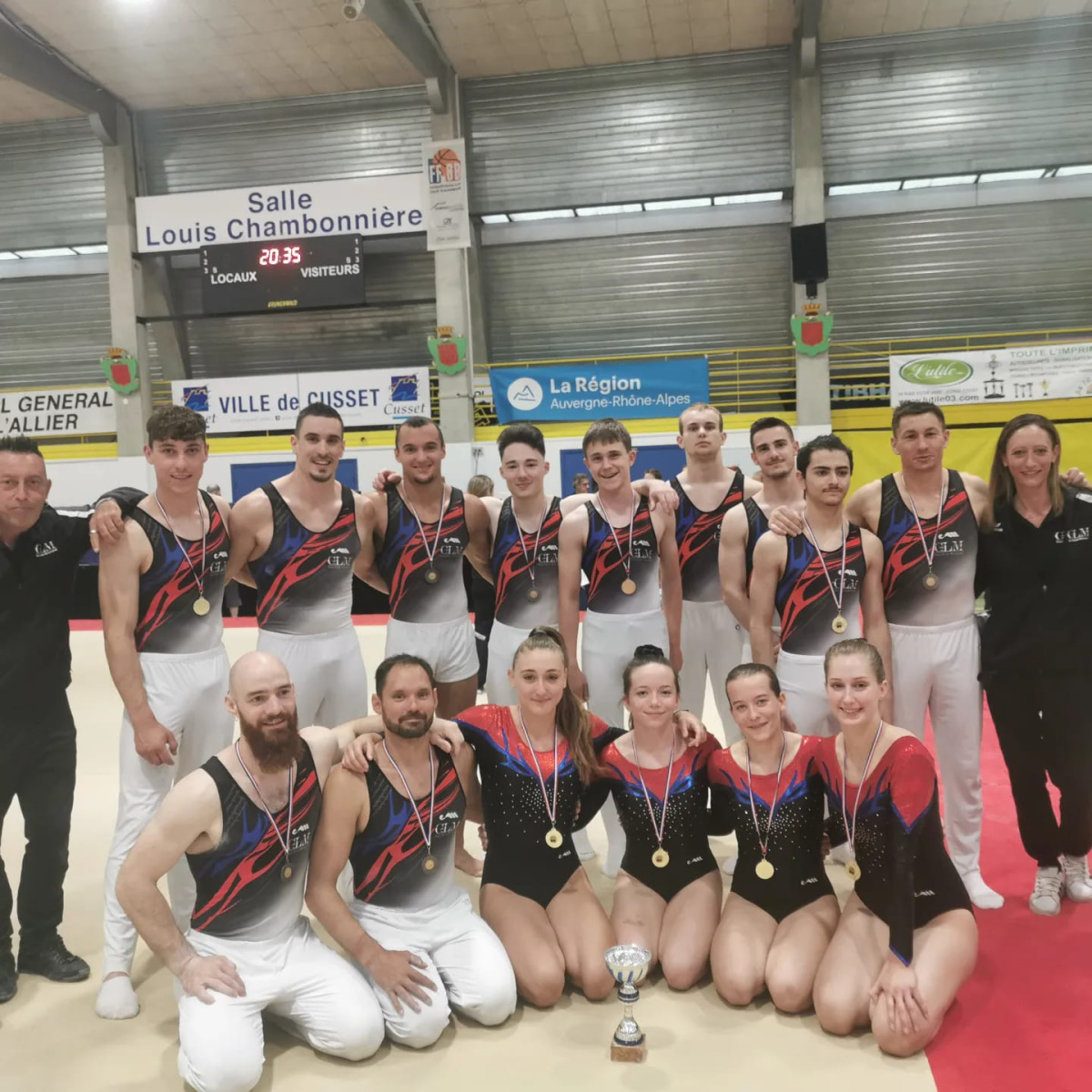 CHASSIEU-LYON | 7 équipes de « Gym Lyon Métropole » qualifiées pour les championnats de France