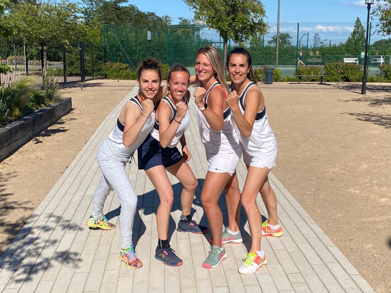 GENAS | Une équipe féminine du Tennis Club monte en pré-nationale