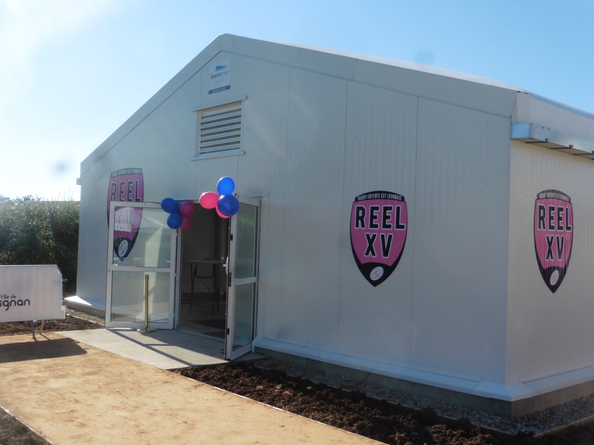 PUSIGNAN | Le club-house du REEL XV inauguré samedi