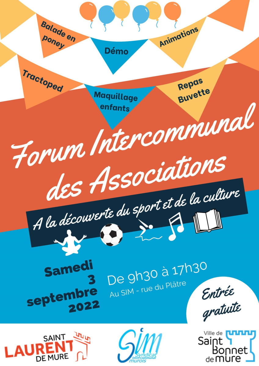 Forum Des Associations Saint Cyr L école 2022 Forums des associations 2022 | Toutes les dates sur Lyon et la région -  News Est Lyonnais
